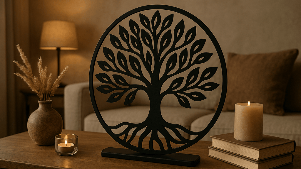 Levensboom wanddecoratie: een symbool van rust en balans in jouw interieur