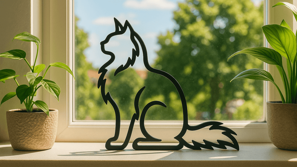 Minimalistische kat in huis: rust, stijl en karakter met de Maine Coon