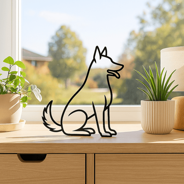 Belgische Herder Decoratie - 3dbende