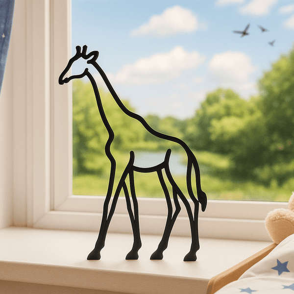 Giraf beeld - decoratie - 3dbende