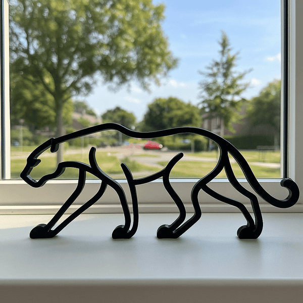 Jaguar decoratie - 3dbende