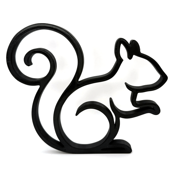 Minimalistisch Eekhoorn Beeldje - 3dbende