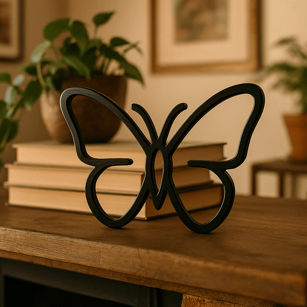 Minimalistische vlinder decoratie - 3dbende