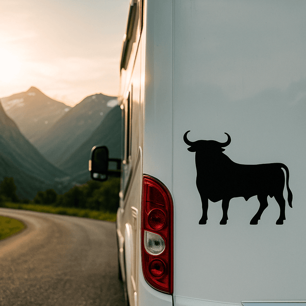 Osborne - stier camper/caravan sticker - 3dbende