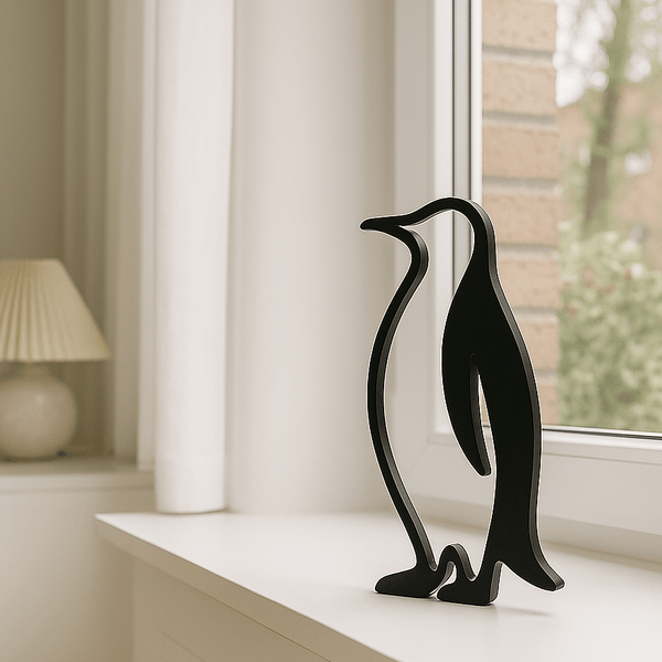 Pinguïn decoratie beeld - 3dbende