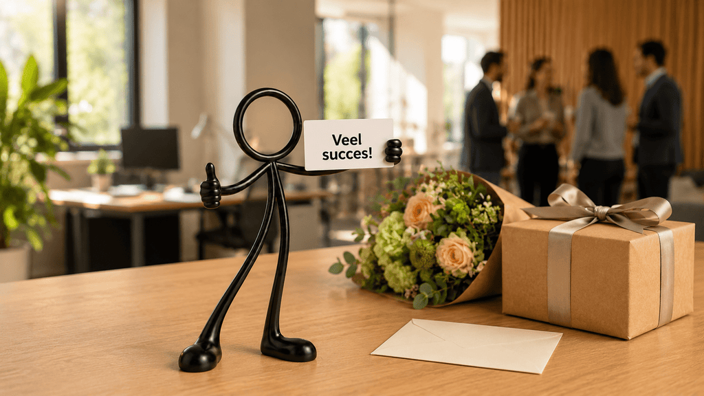 Afscheid van een collega: een cadeau met een persoonlijk verhaal