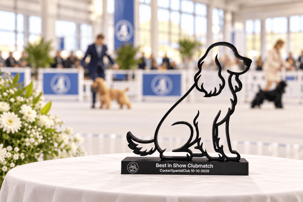 Drie persoonlijke awards voor de clubmatch van de CockerSpanielClub