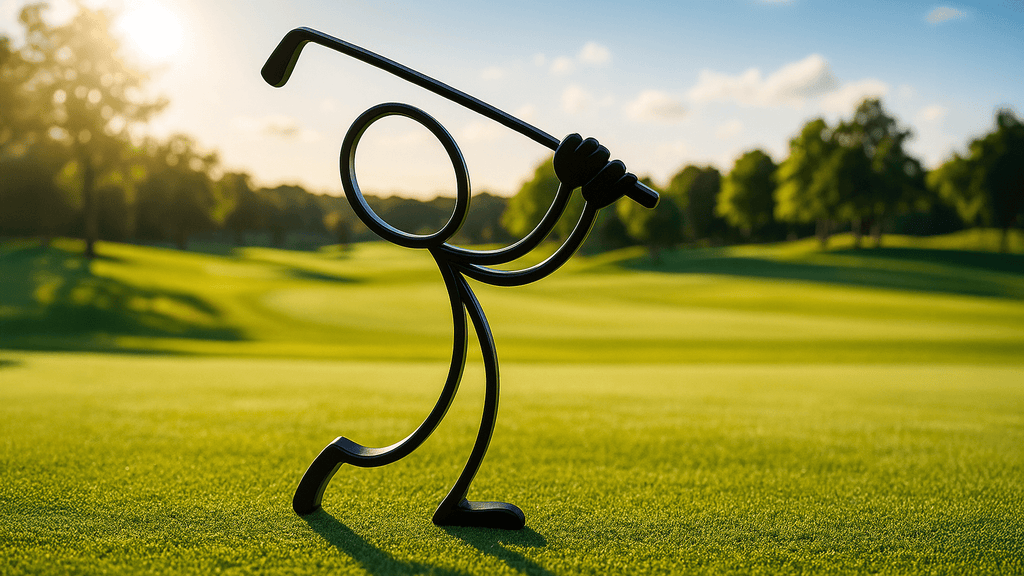 Stickyman Golfer: stijlvolle 3D‑geprinte golfdecoratie