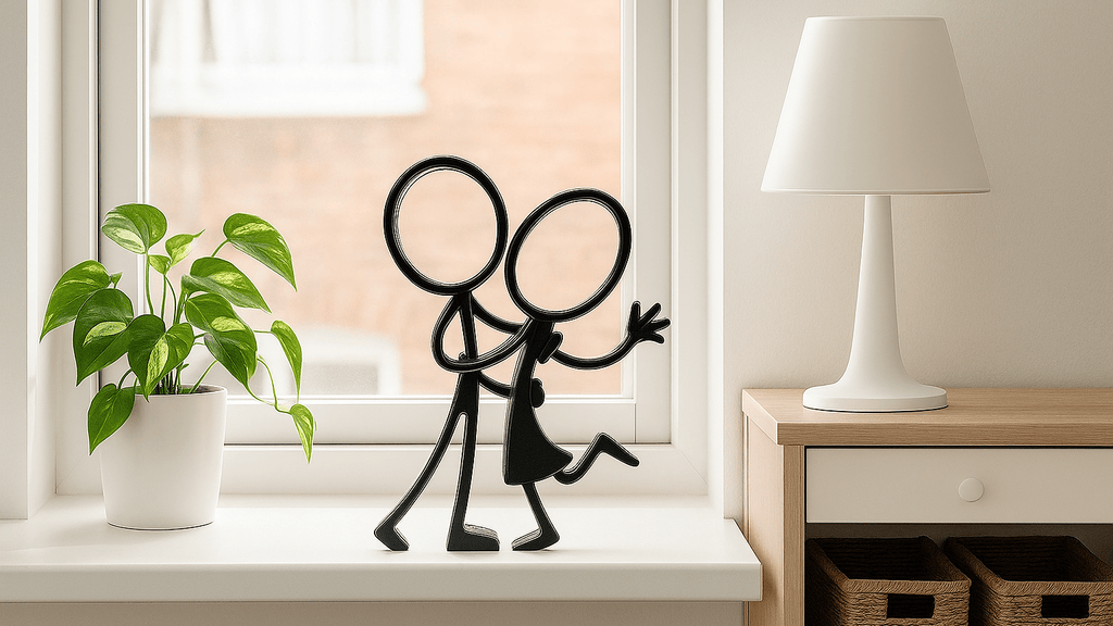 Stickyman Liefdeskoppel – Dansend: Een Ode aan de Liefde