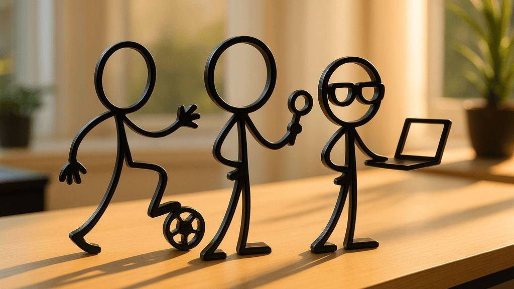 Stickyman Lijnfiguren – Minimalisme met Karakter