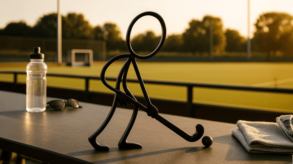 Stickyman Veldhockeyspeler – De perfecte decoratie voor iedere hockeyliefhebber
