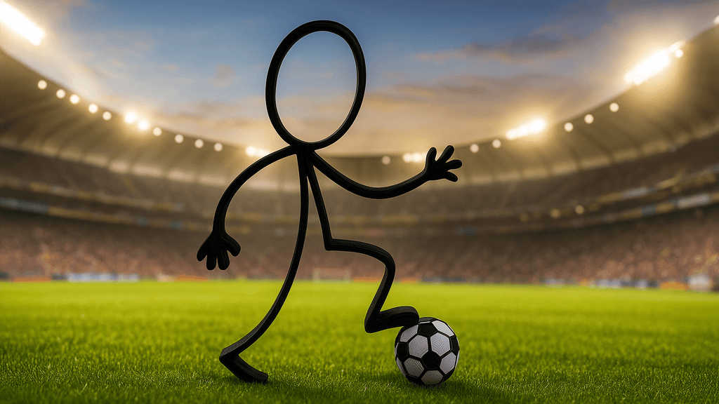 Stickyman Voetballer – Dé eyecatcher voor voetbalclubs