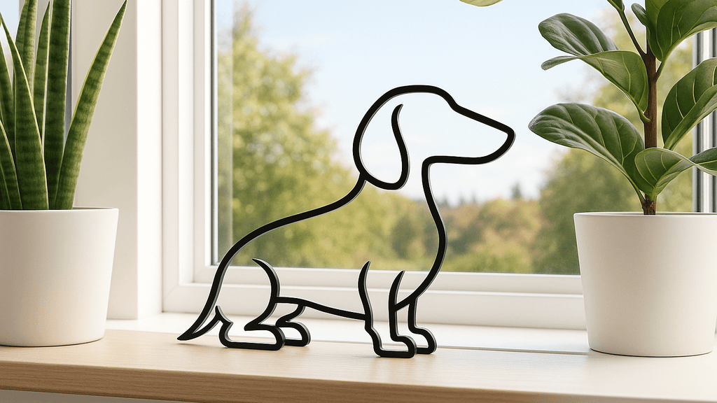 Teckel decoratie: waarom dit silhouet niet mag ontbreken in je interieur