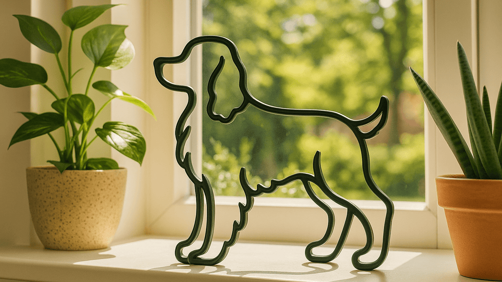 Voor de échte Cocker Spaniël fan: stijlvolle 3D-decoratie voor in huis