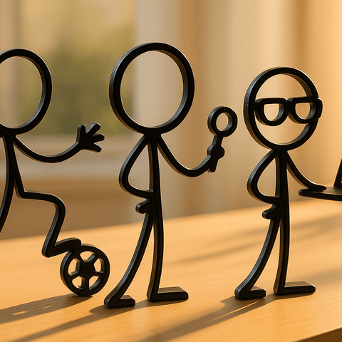 Stickyman Decoratie