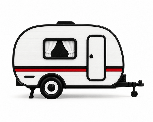 Caravan decoratie