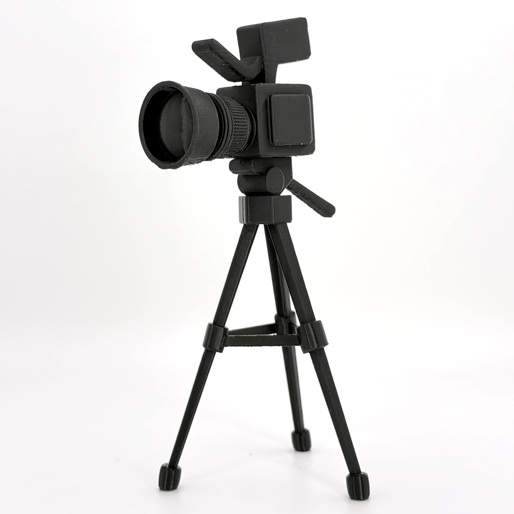 Content Creator Decoratie – Stickyman met Camera - 3dbende