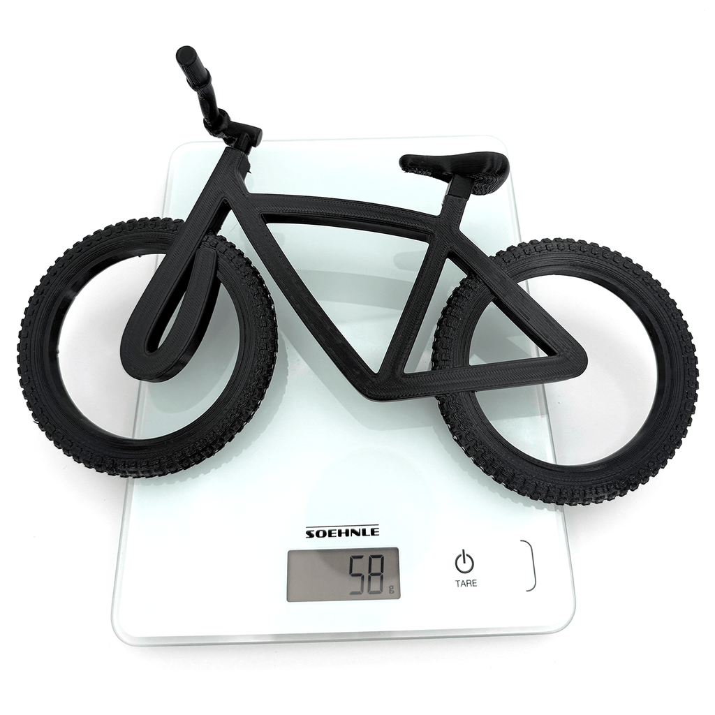Decoratief Mountainbike met standaard - 3dbende