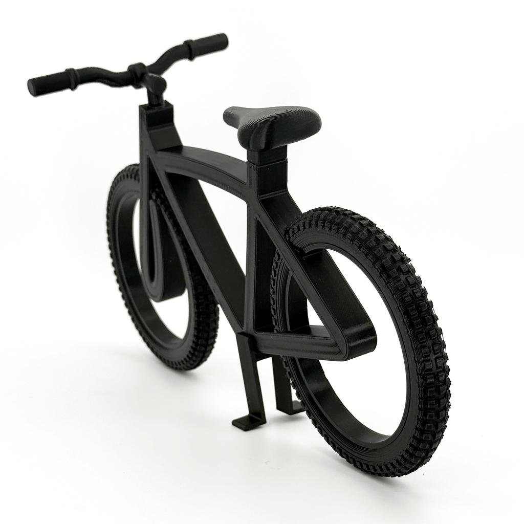 Decoratief Mountainbike met standaard - 3dbende