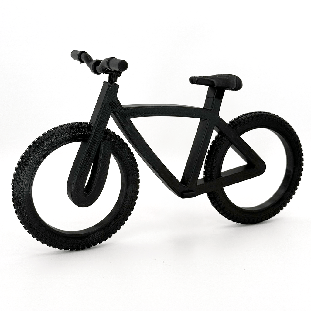 Decoratief Mountainbike met standaard - 3dbende