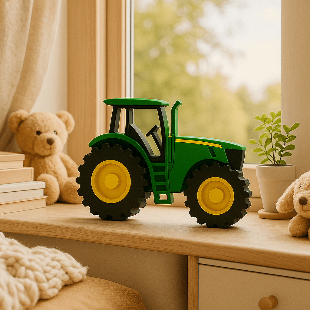 Exclusief Tractor - Landbouw Decoratie - Cadeau voor Boeren & Tractorliefhebbers - 3dbende