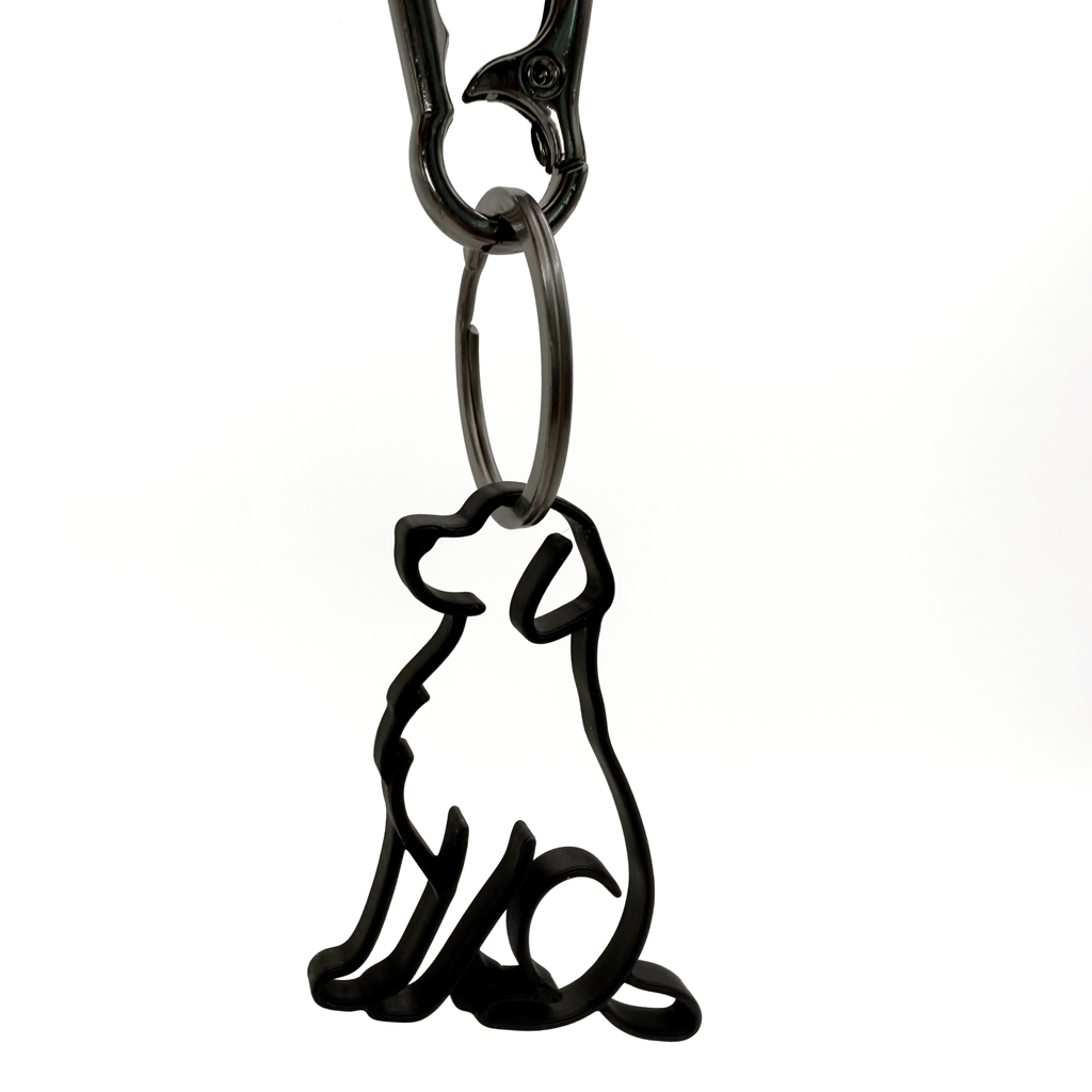 Golden Retriever sleutelhanger - 3dbende