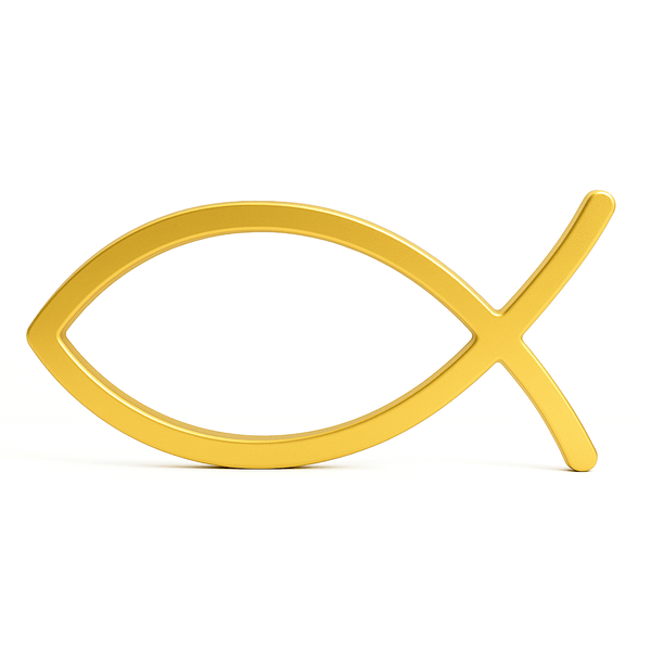 Ichthus vis decoratie