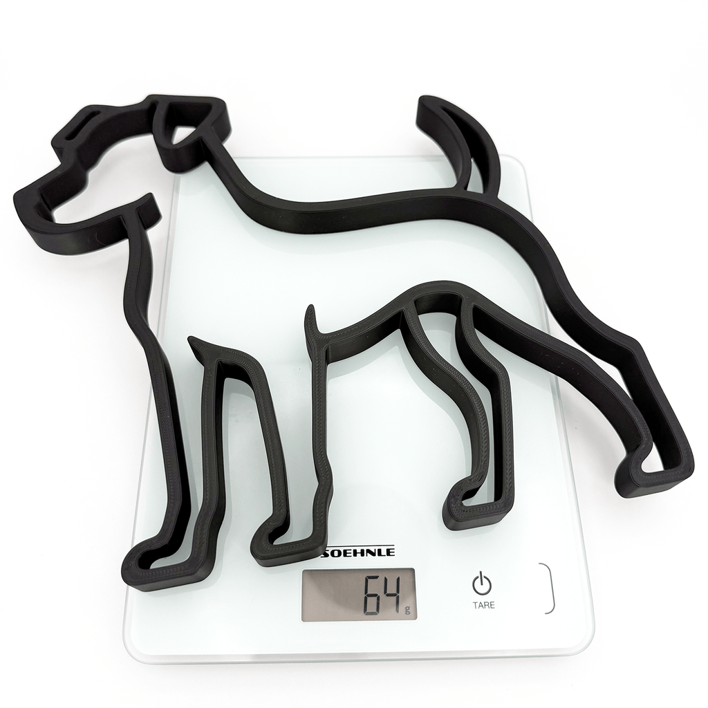 Jack Russell decoratie - 3dbende