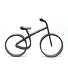 Kinderfiets Beeldje – Minimalistische Fietscadeau Decoratie - 3dbende
