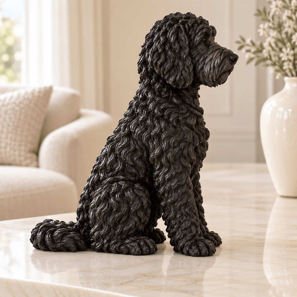 labradoodle in PLA Galaxy Black – sfeer-zij