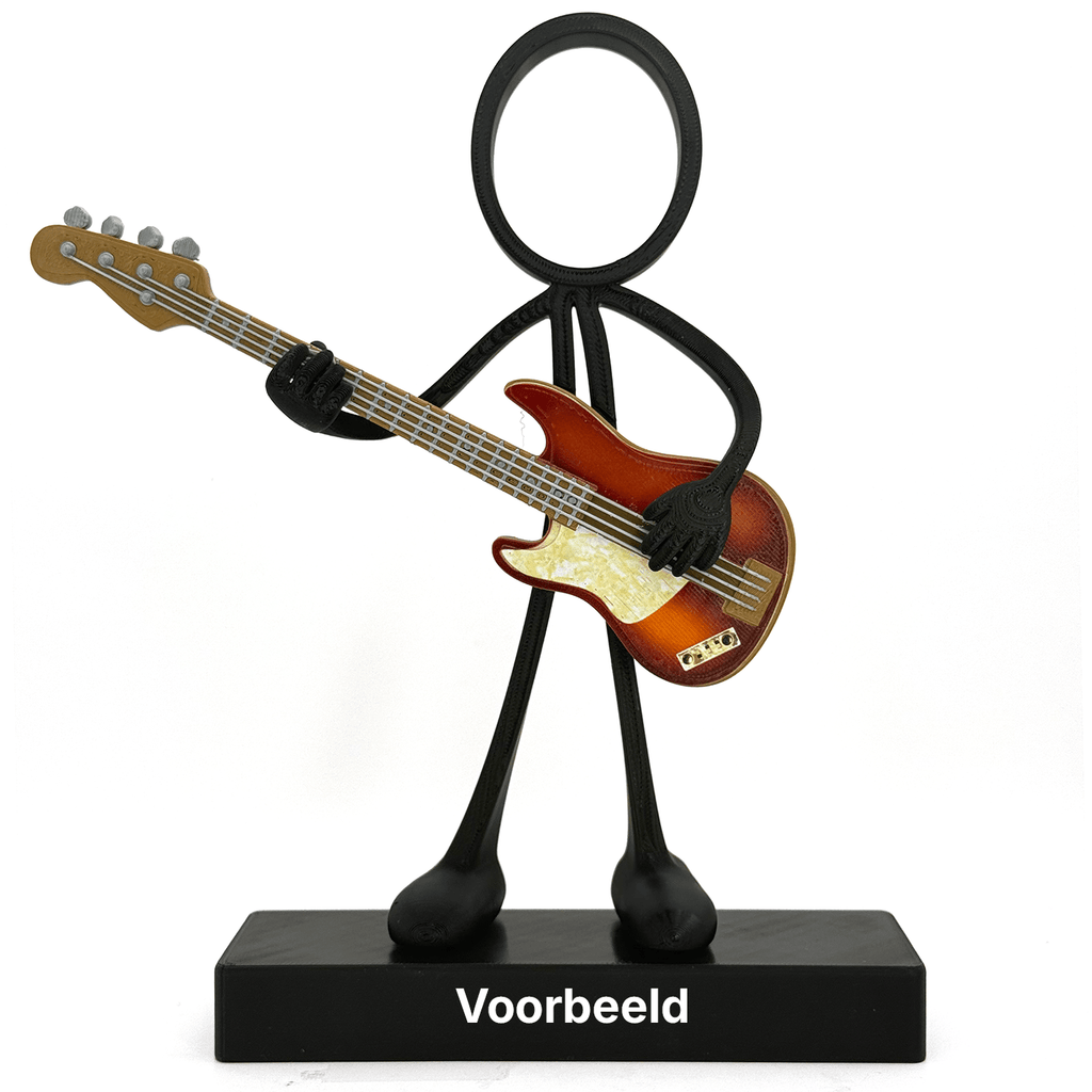 Linkshandige Basgitarist - 3dbende