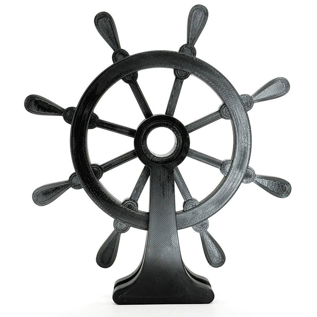 Maritiem Scheepsroer Decoratie – Tijdloos Nautisch Design - 3dbende