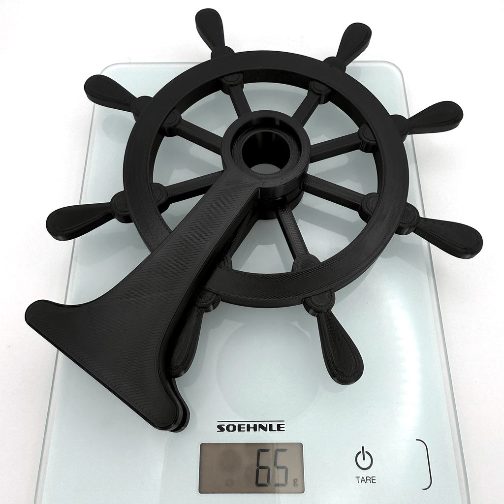 Maritiem Scheepsroer Decoratie – Tijdloos Nautisch Design - 3dbende