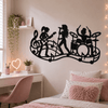 Meisjesband Wanddecoratie - 3dbende