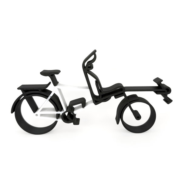 Miniatuur Hase Pino Tandem – Unieke decoratie met karakter - 3dbende
