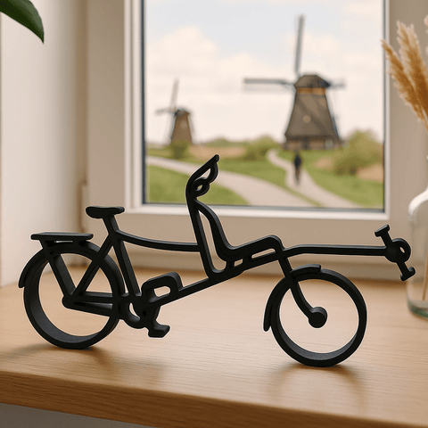 Miniatuur Hase Pino Tandem – Unieke decoratie met karakter
