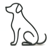 Minimalistisch Labrador Beeldje - 3dbende