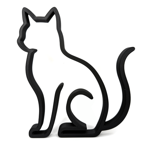 Minimalistische Katten Silhouet decoratie