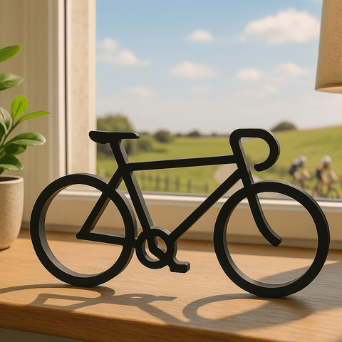Modern Wielrenfiets decoratie