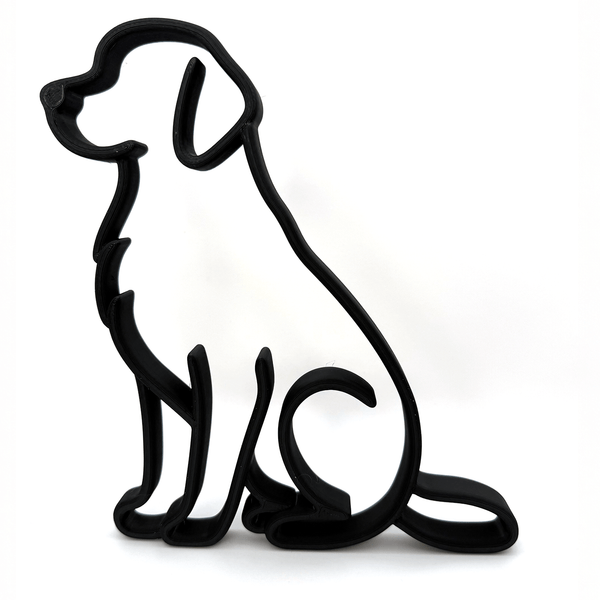 Moderne Hond decoratie - 3dbende