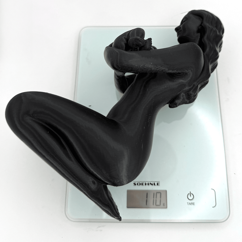 Moeder & Baby Beeldje – Moderne Decoratie vol Liefde - 3dbende