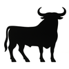 Osborne - stier camper/caravan sticker - 3dbende