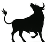 Osborne - stier camper/caravan sticker (versie 2) - 3dbende