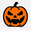 Pompoen Decoratie – Halloween Blikvanger - 3dbende