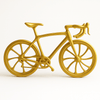 Racefiets Decoratie – Minimalistisch Zwart Silhouet - 3dbende