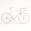 Racefiets Decoratie – Minimalistisch Zwart Silhouet - 3dbende
