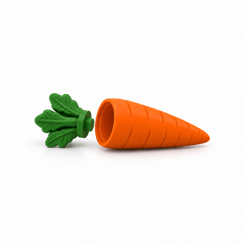 Sinterklaas wortel met geheime boodschap – 3D-geprint schoencadeau - 3dbende