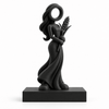 Sterrenbeeld Maagd met zwart voetstuk van 15 × 3 × 2 cm