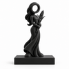 Sterrenbeeld Maagd met zwart voetstuk van 15 × 3 × 2 cm