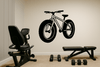 Sticker Fatbike – Mat of Glanzend Zwart (290 mm breed) - 3dbende